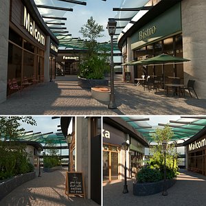 Valley Shopping Center model