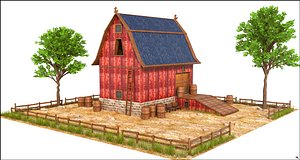 building farm 3D model