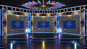 virtual set tv studio