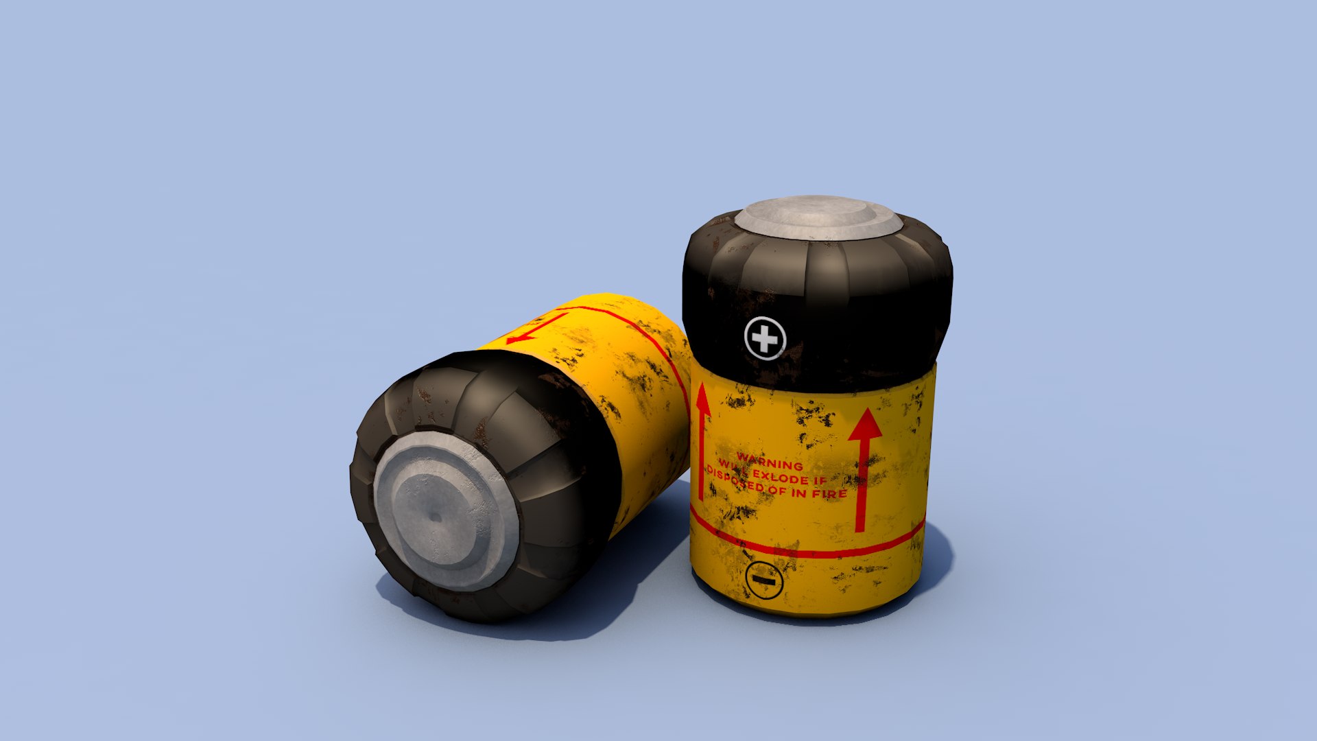 Fallout 4 fusion cell 3d model turbosquid 1630238