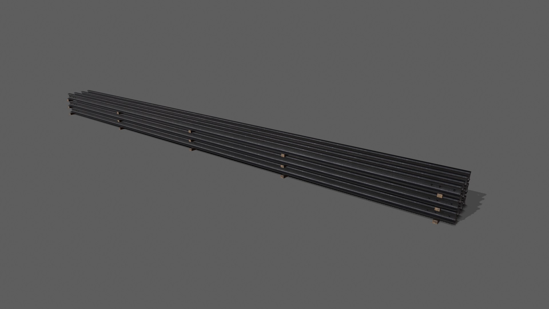 3D Stacked Rails P65 - TurboSquid 1923862