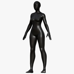 Mannequin Female Black