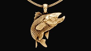 Fish pendant