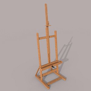 3D Easel model