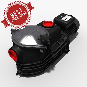 3d model water pump