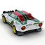 3d model lancia stratos rally car