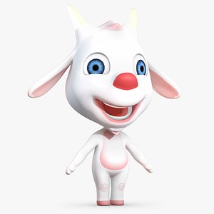 Cartoon Goat No Rig