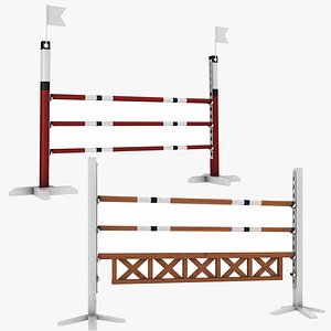 3D Horse Jumping Stand 2 in 1