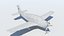 Beech Bonanza Model 36 低多边形静态 PBR