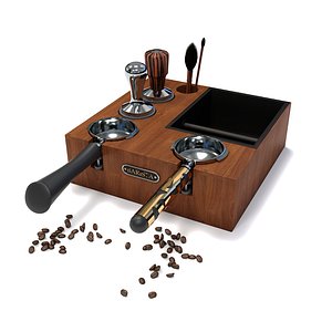 3D Barista Coffee Station 01 CM07 model