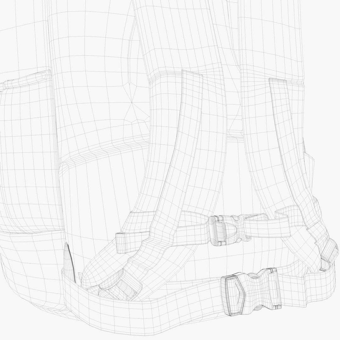 Rucksack 3D model - TurboSquid 1994149