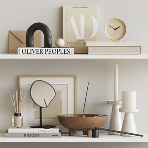 Decorative beige set
