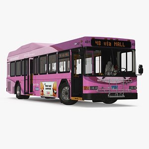 Gillig Low Floor Diesel Electric Hybrid Bus Rigged