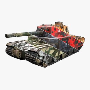Type 2605 Super Heavy Tank Camouflages set