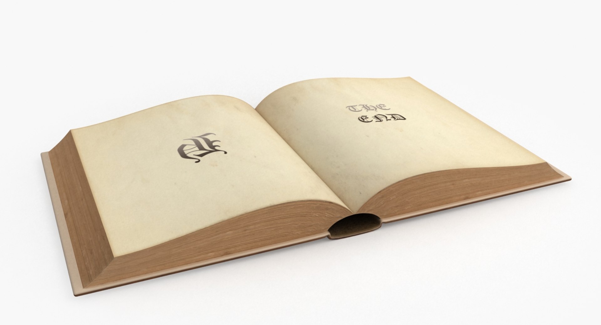 3d Book Animation Model