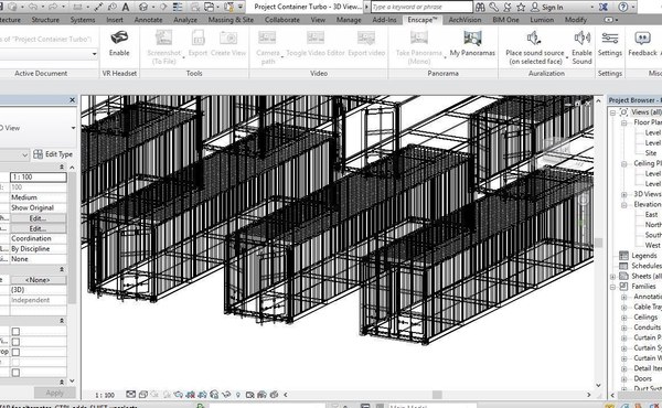 modelo 3d Revit Family Container Standard ISO 20 'y 40' - TurboSquid ...