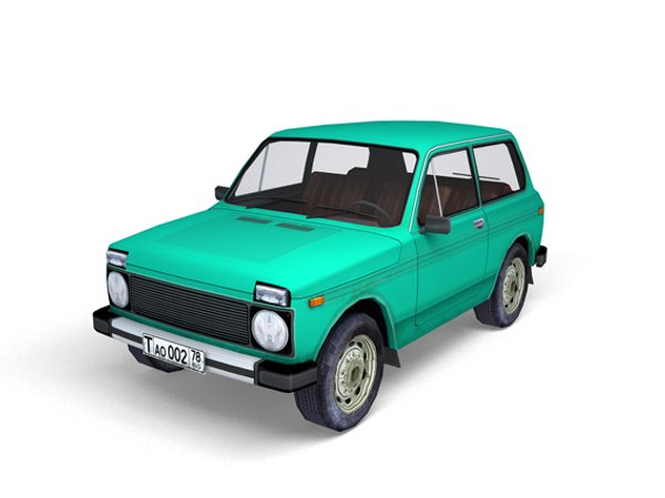 Lada Niva 3d model