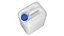 Contenitore in plastica bianco 01