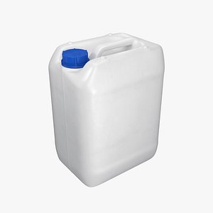 Plastic container white 01