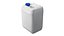 Contenitore in plastica bianco 01
