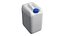 Contenitore in plastica bianco 01