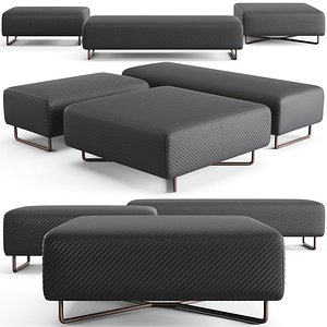 benches 3D