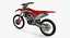 3D competition motorcycle honda crf250r