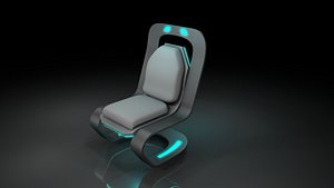 Sci Fi Chair 3D model
