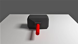 hammer size 3D model