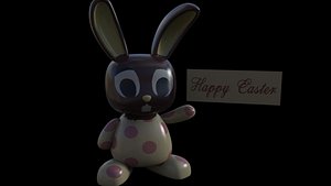 3D Bunny easter chocolate