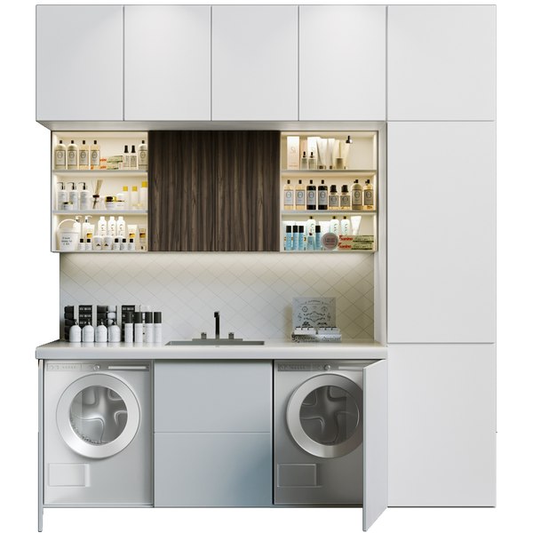 modelo 3d cuarto de lavado 9 - TurboSquid 1888199