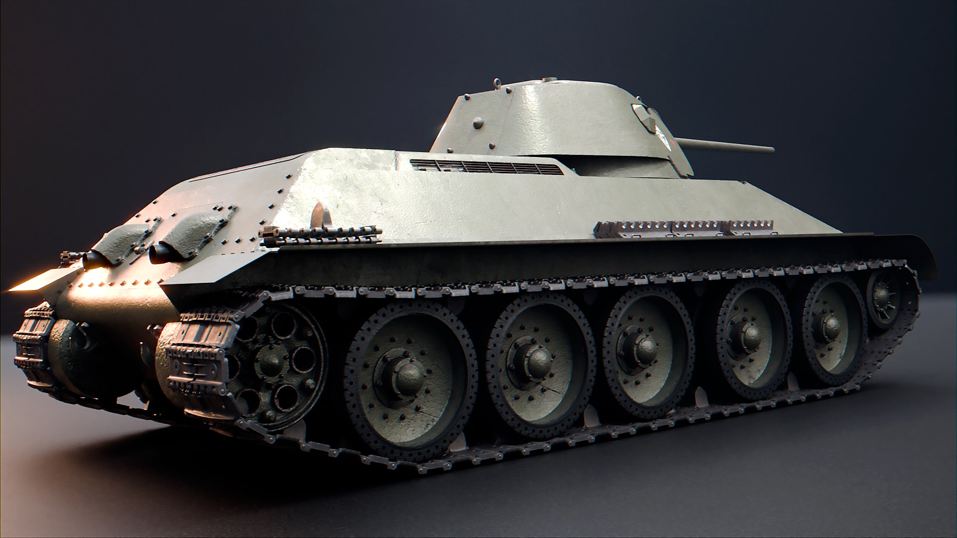 T-34 - WW2 Soviet Medium Tank Model - TurboSquid 2353420
