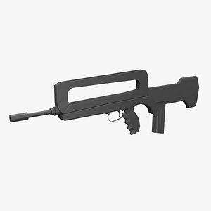 firearm weapon gun 3D model