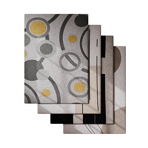 3D Rug Set 05 model