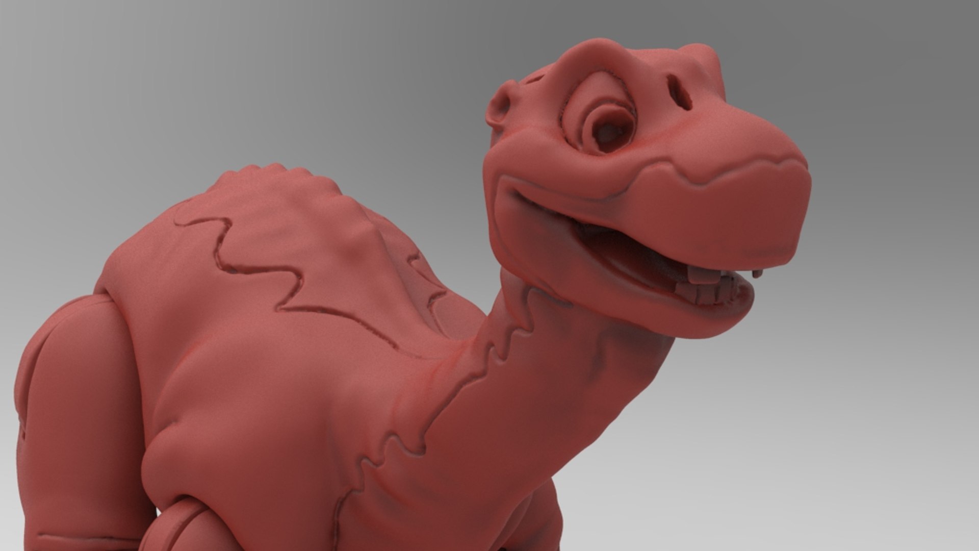 3D dinosaur cartoon - TurboSquid 1543163