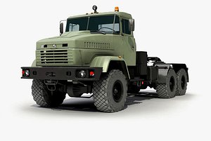 truck kraz 3d x