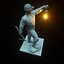 Mine-worker Collier 3D model Pitman 3D Printable Madenci Statue