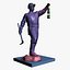 Mine-worker Collier 3D model Pitman 3D Printable Madenci Statue