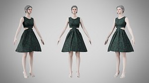 Dress 33 Shadow Garden Brocade v4