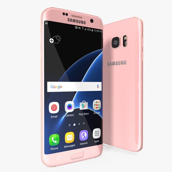 Pink s7 edge samsung goled galaxy Samsung Galaxy