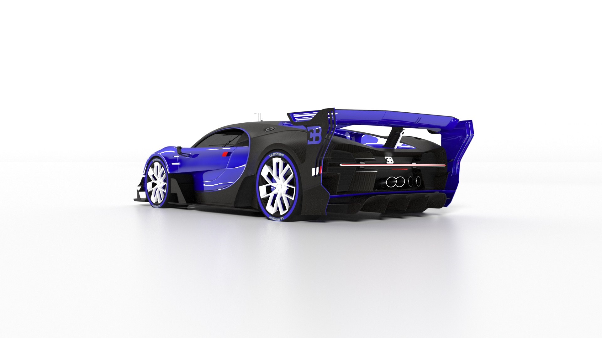 Bugatti Vision Gran Turismo 3D Model - TurboSquid 2310284