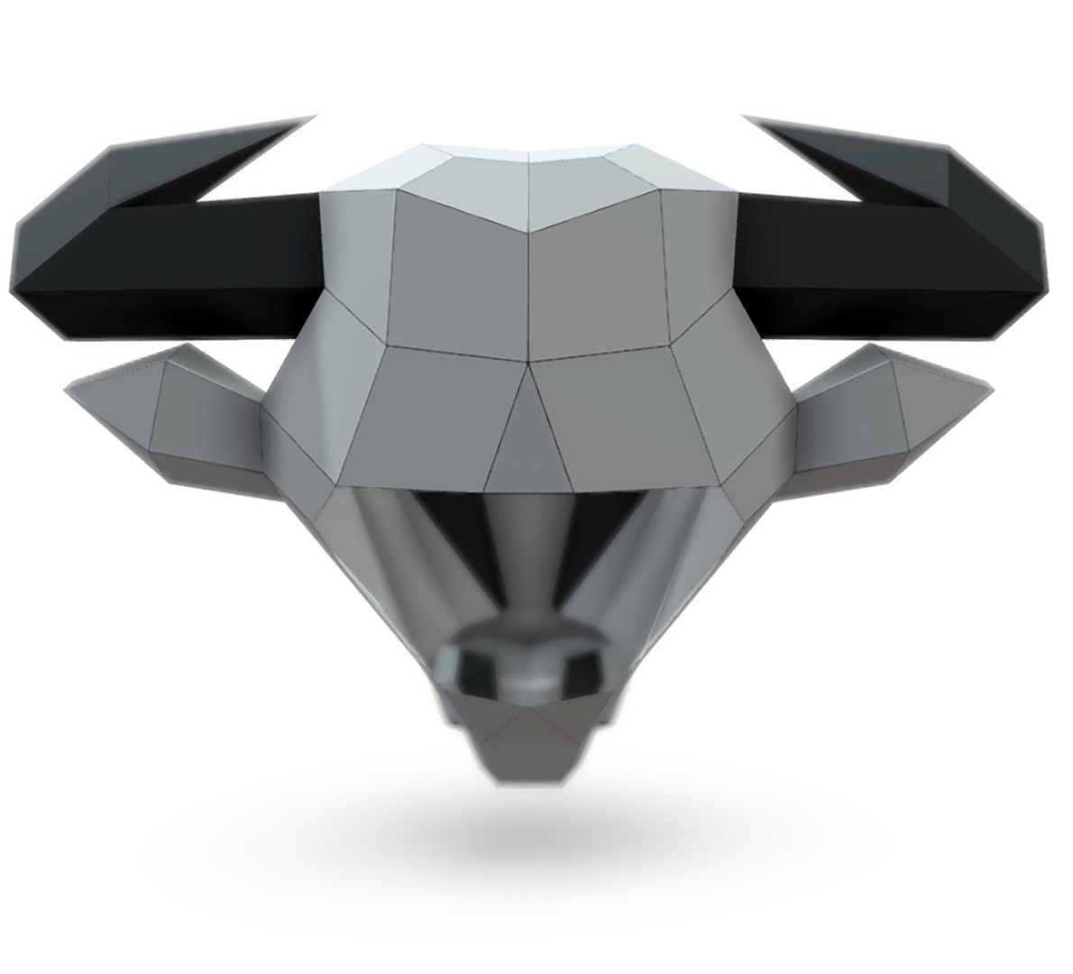 3D sculpture bull mask - TurboSquid 1514259