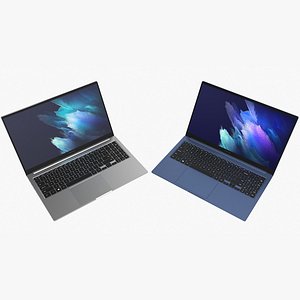 Samsung Galaxy Book 15 2021 All Colors Rigged 3D