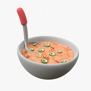 Soup Bowl 3D model