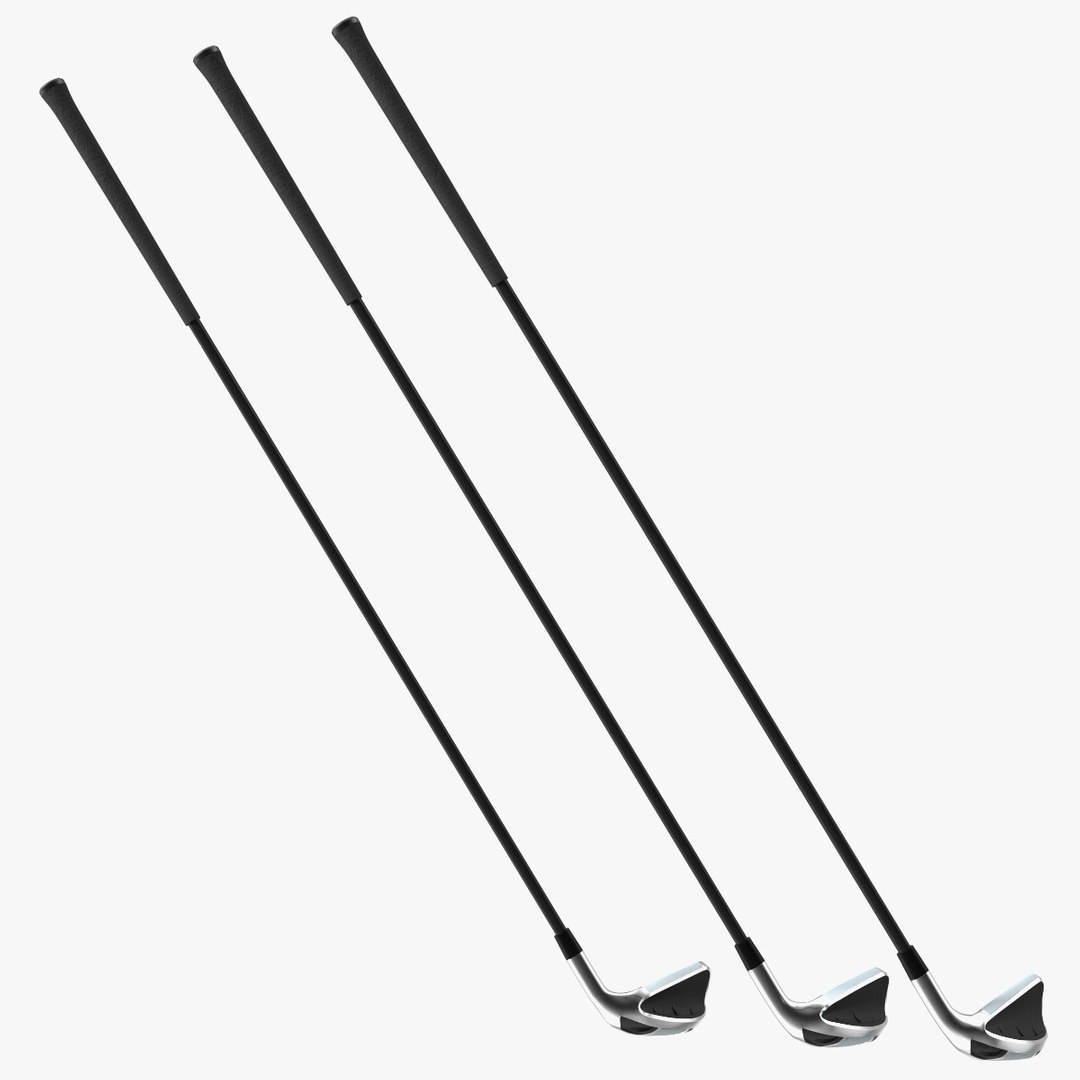 Wedge Irons 3D model preview
