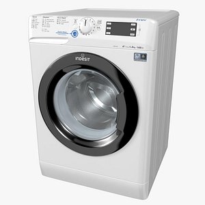 3D indesit innex washing machine