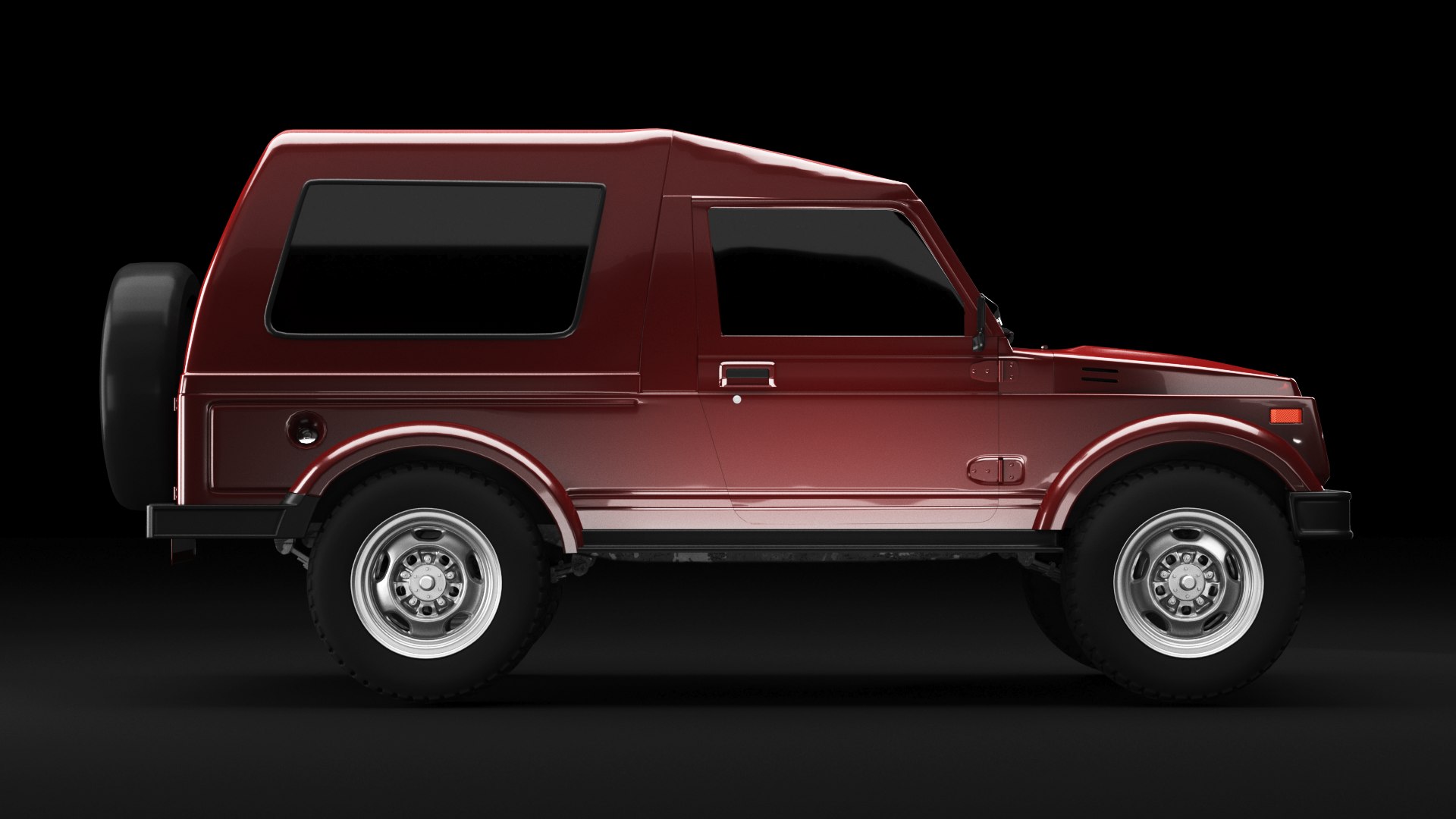 Maruti Gypsy 3D Model - TurboSquid 1854490