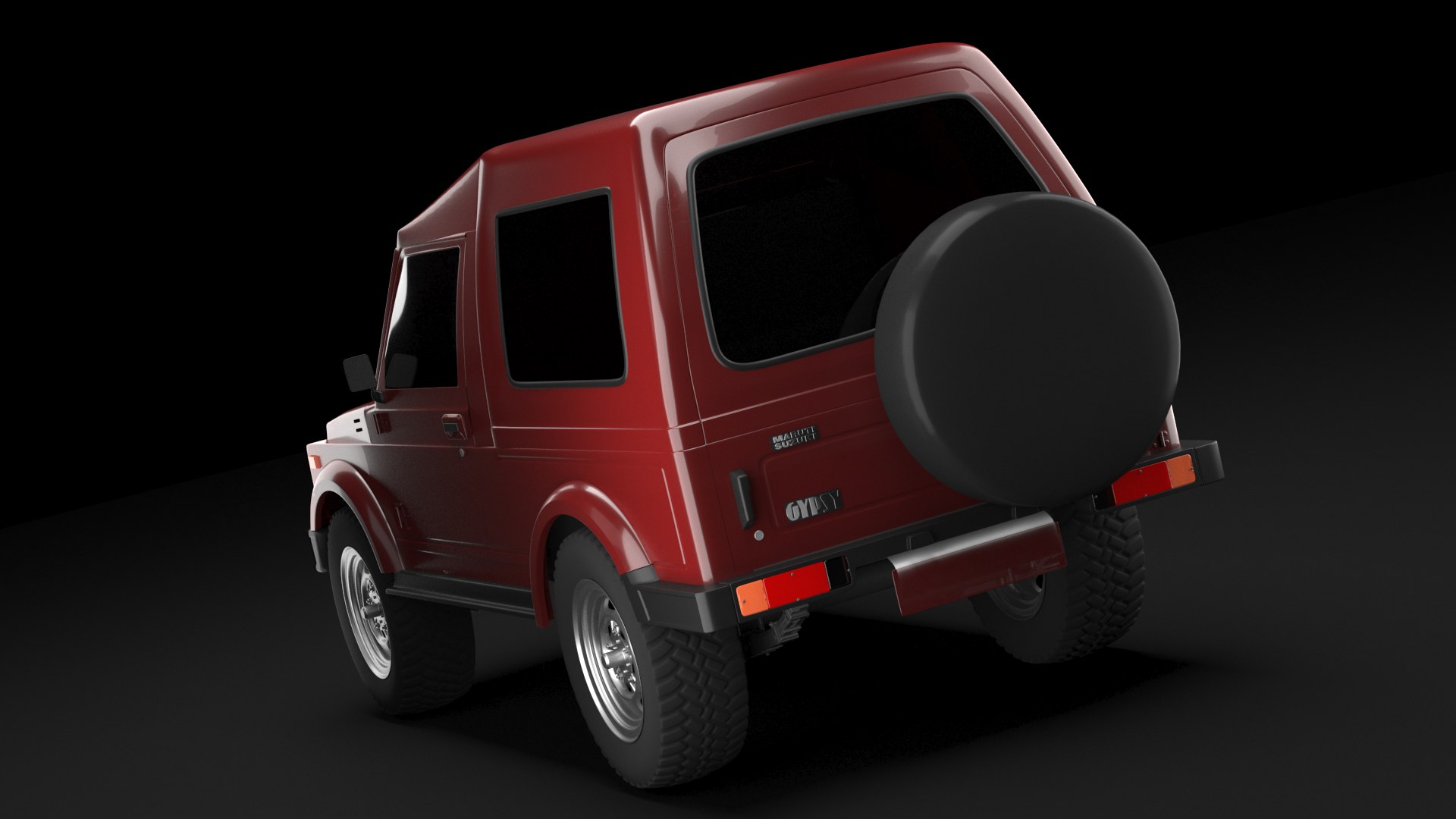 Maruti Gypsy 3D Model - TurboSquid 1854490