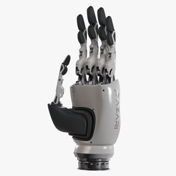 modelo 3d Prótesis de mano robótica mecánica - TurboSquid 2150388