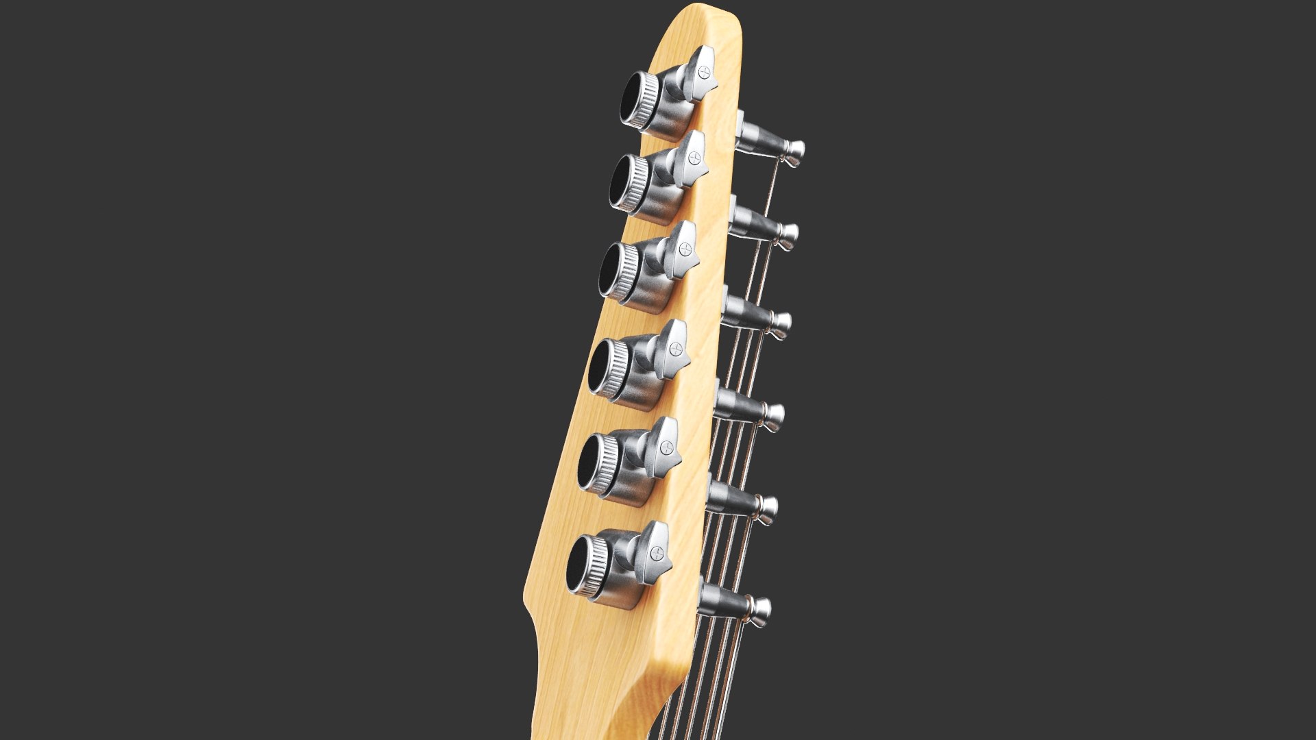 Electric Guitar With Stand 3D Model - TurboSquid 1839413